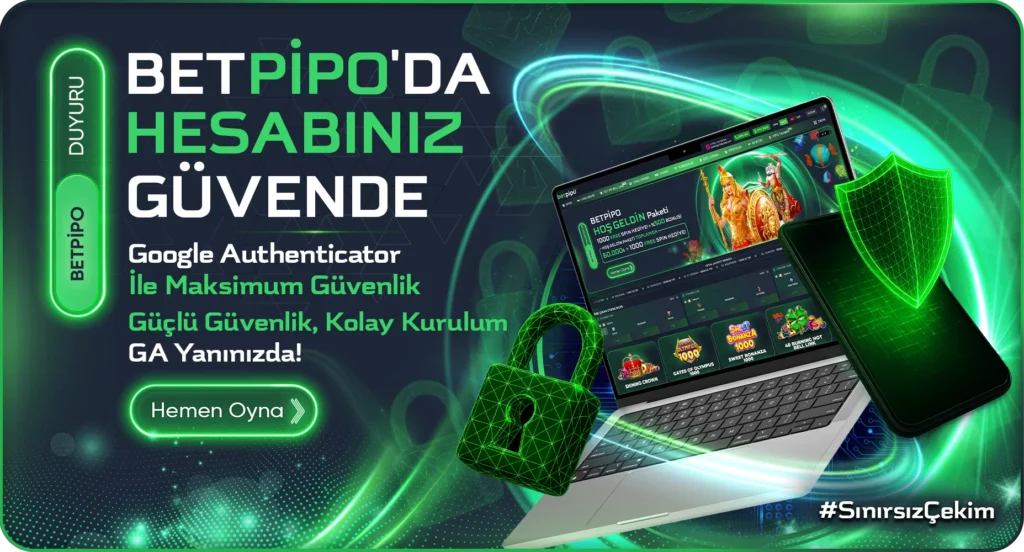 betpipo ile hesabın güvende